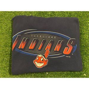 Vintage 1995 Cleveland Indians logo t-shirt Size Large Chief Wahoo